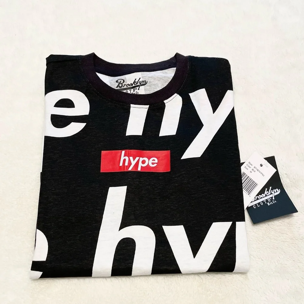 NWT Boy’s Brooklyn Cloth HYPE Short Sleeve Tee
